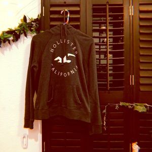 Grey Hollister Hoodie